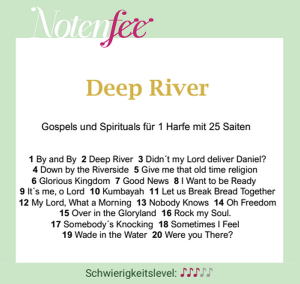Notenfee Mappe Deep River