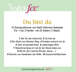 Notenfee Mappe Du bist da