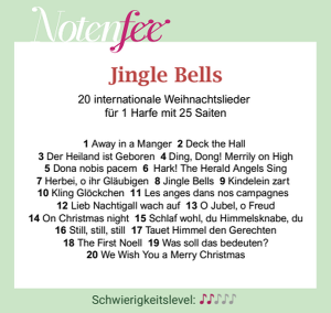 Notenfee Mappe Jingle Bells