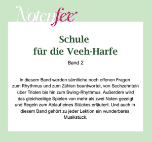 Notenfee Mappe Schule 2 f&uuml;r die Veeh Harfe