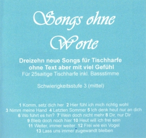 Notenfee Mappe Songs ohne Worte