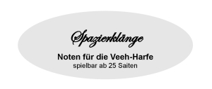 Notenfee Mappe Spazierkl&auml;nge