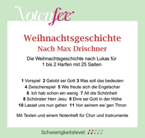 Notenfee Mappe Die Weihnachtsgeschichte