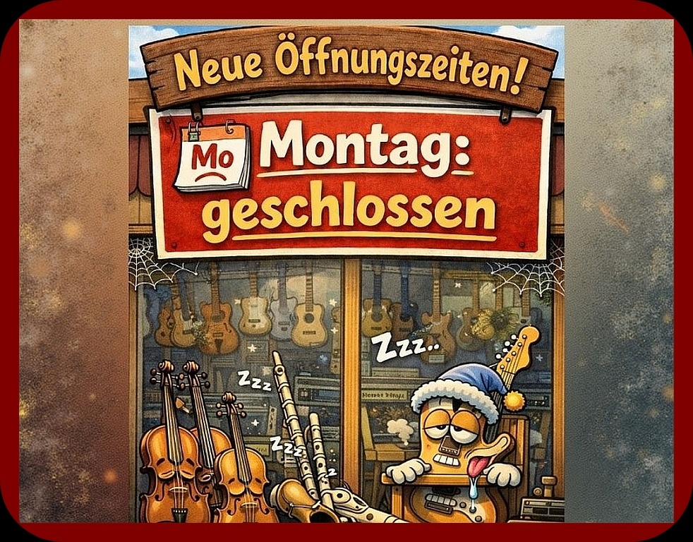 Neue &Ouml;ffnungszeiten &ndash; Montag geschlossen